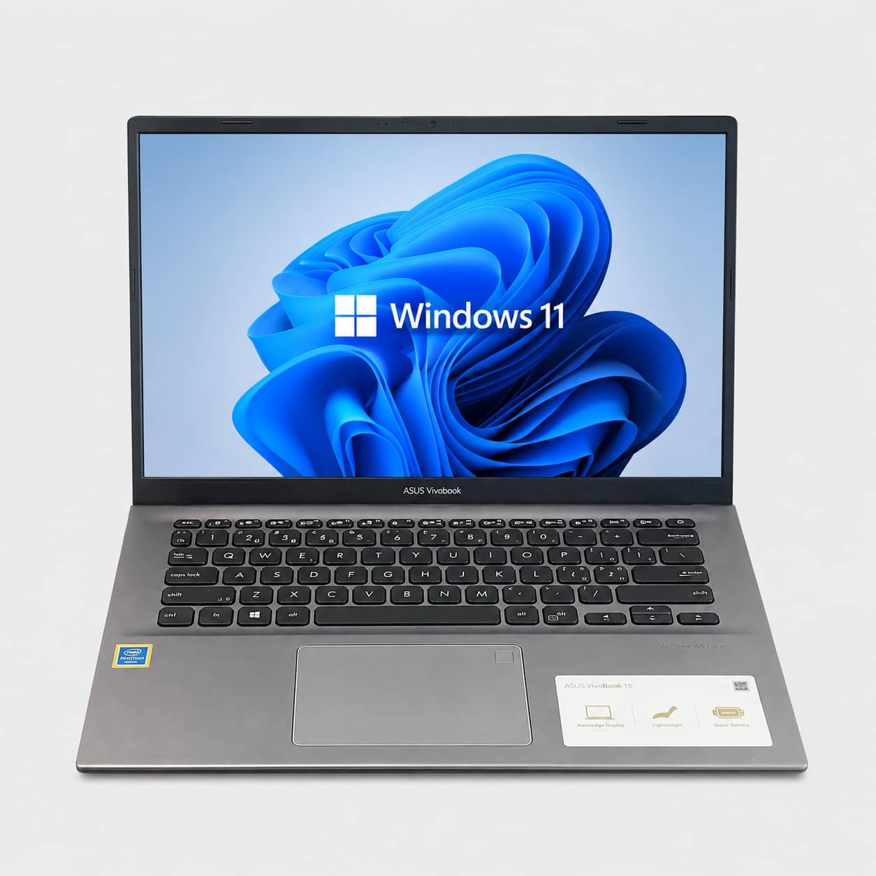 ASUS X412U Pentium Gold 4417U atidarytas, 14 colių ekranas