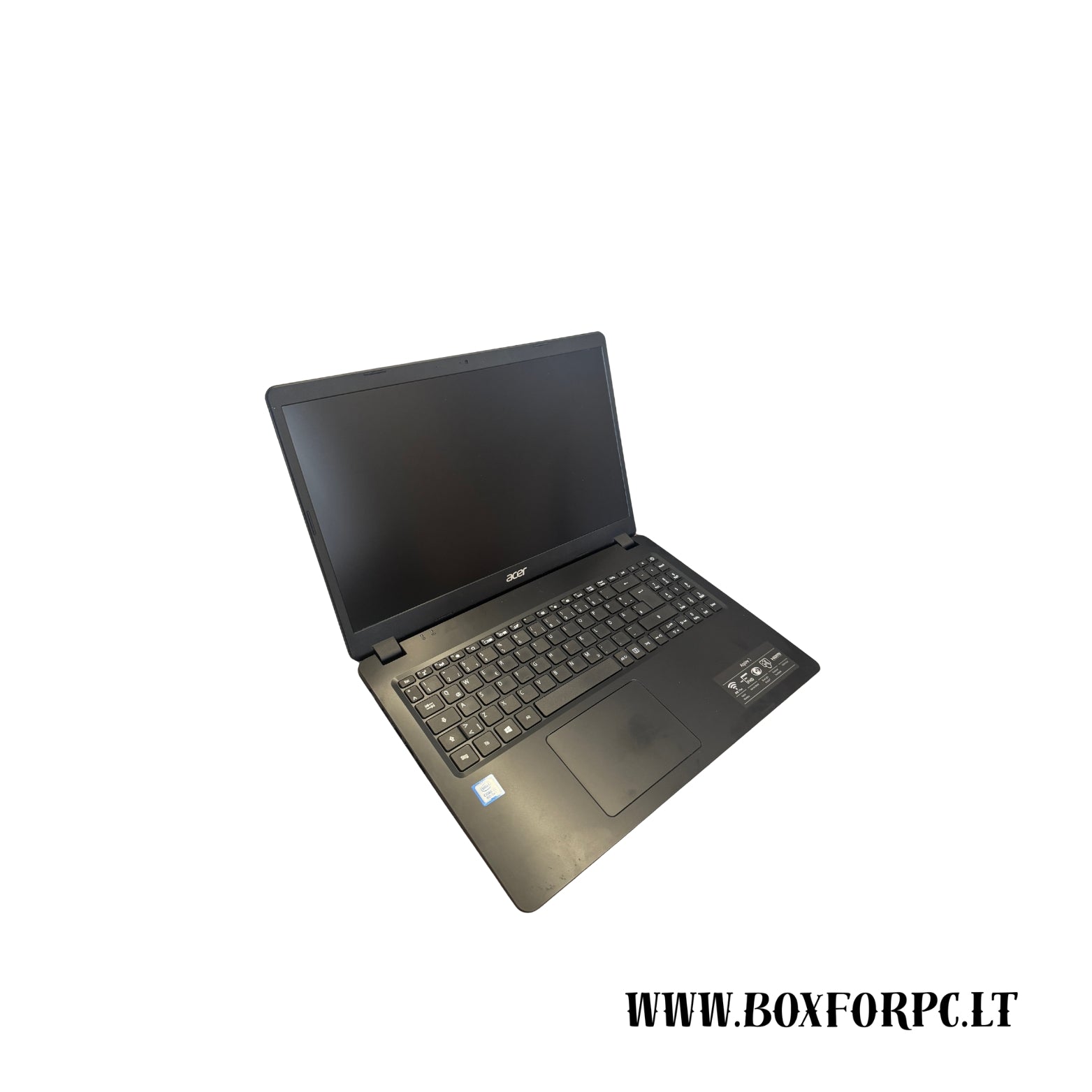 Acer Aspire 3 A315-54K | Intel Core i3 | 8GB RAM | 128GB SSD | Kasdienio naudojimo nešiojamas kompiuteris