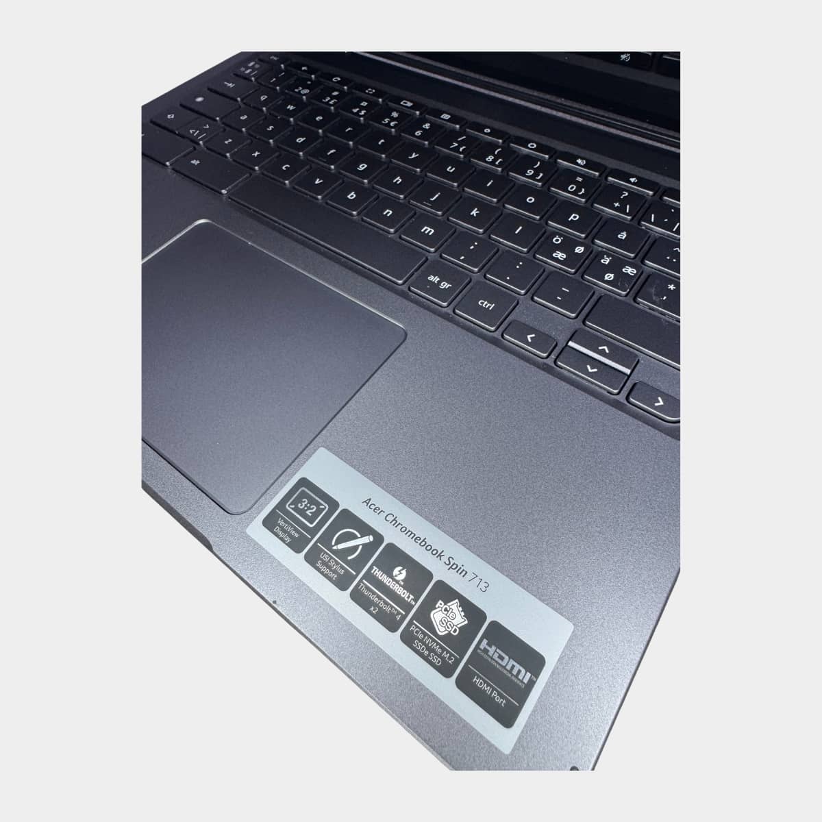 Acer Chromebook Spin 713 i5 11 kartos 