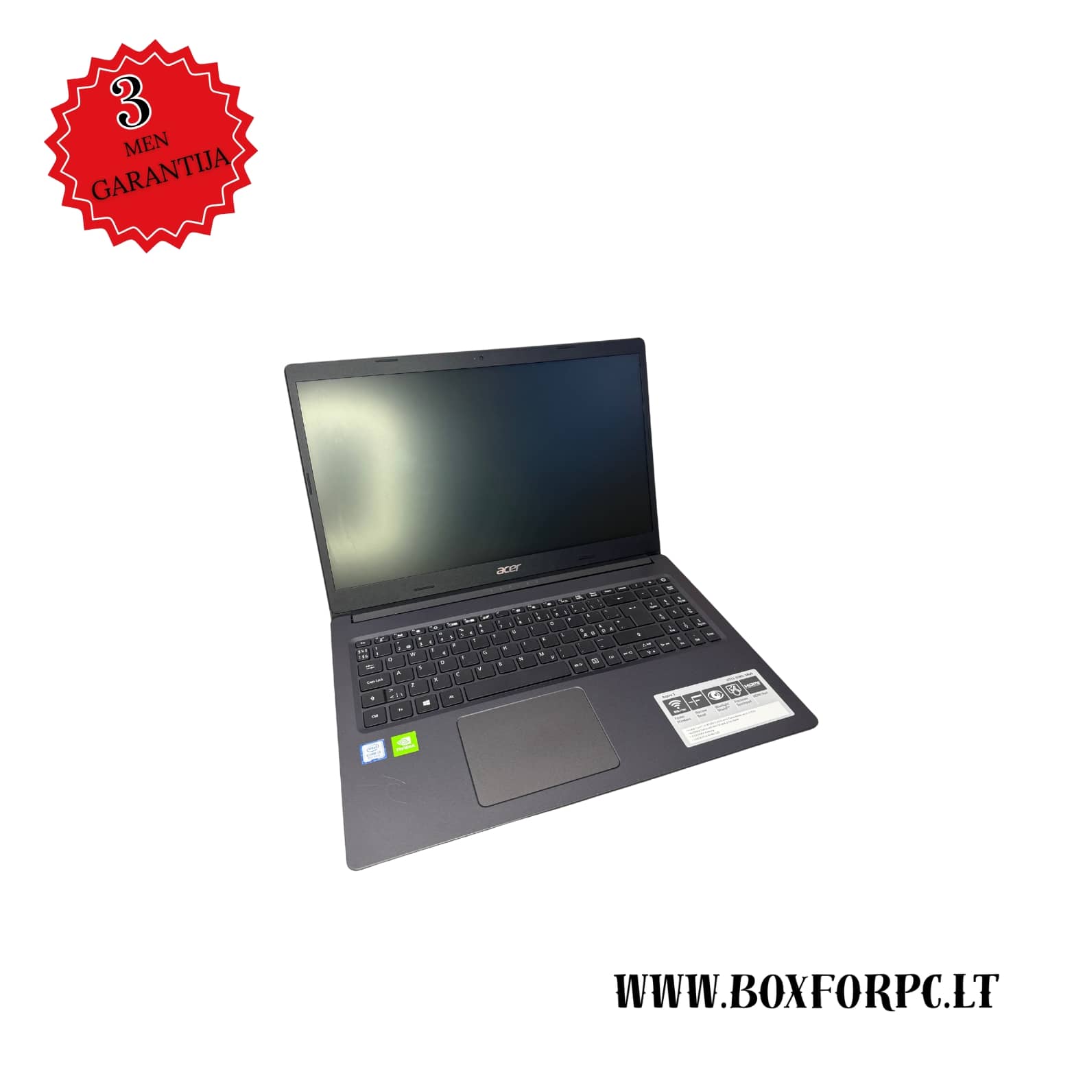 Acer Aspire 3 A315-55KG-38U9 | i3-8130U | UHD 620 + GeForce MX130 |