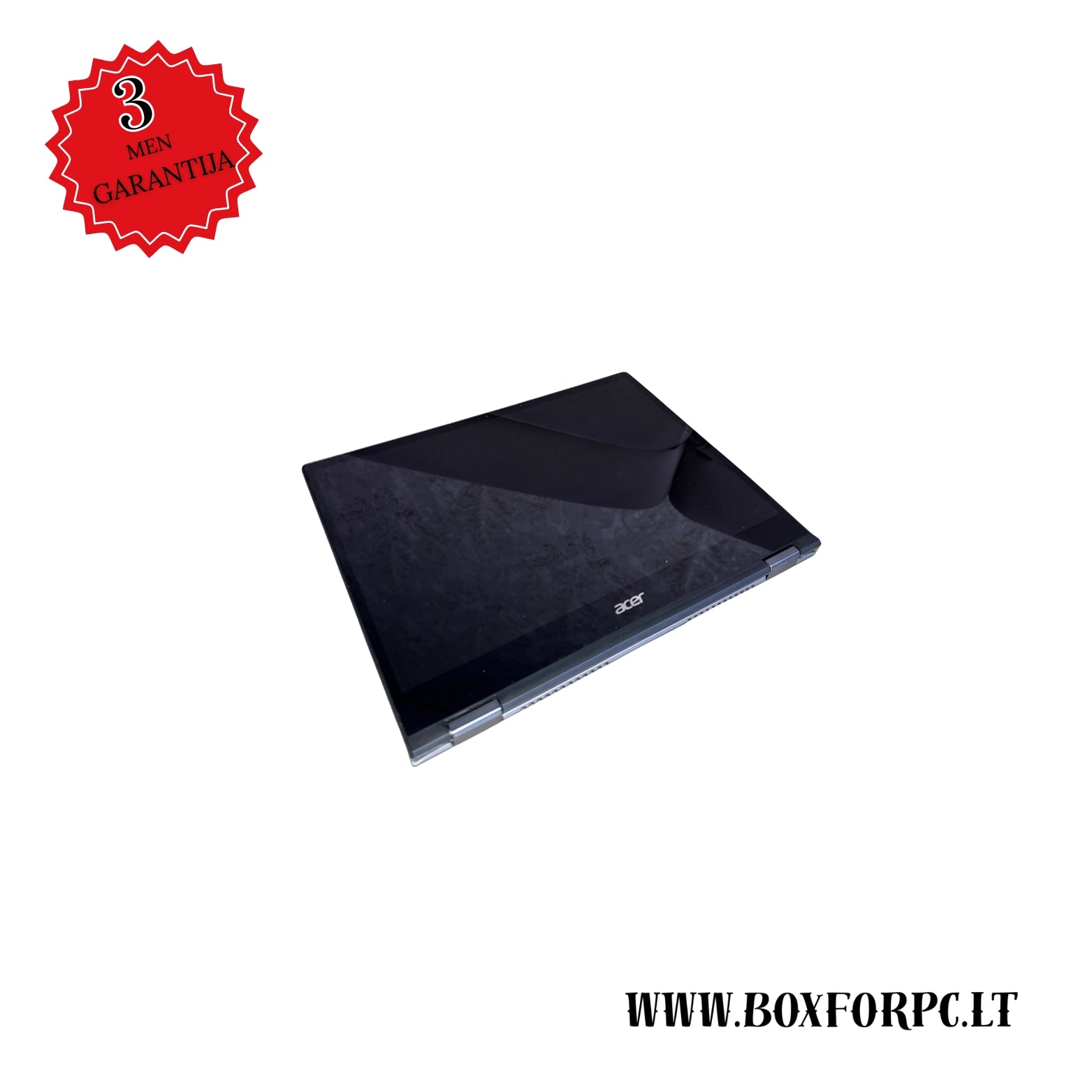 Acer Chromebook Spin 713 360 laipsnių režimas, naudojamas kaip planšetė