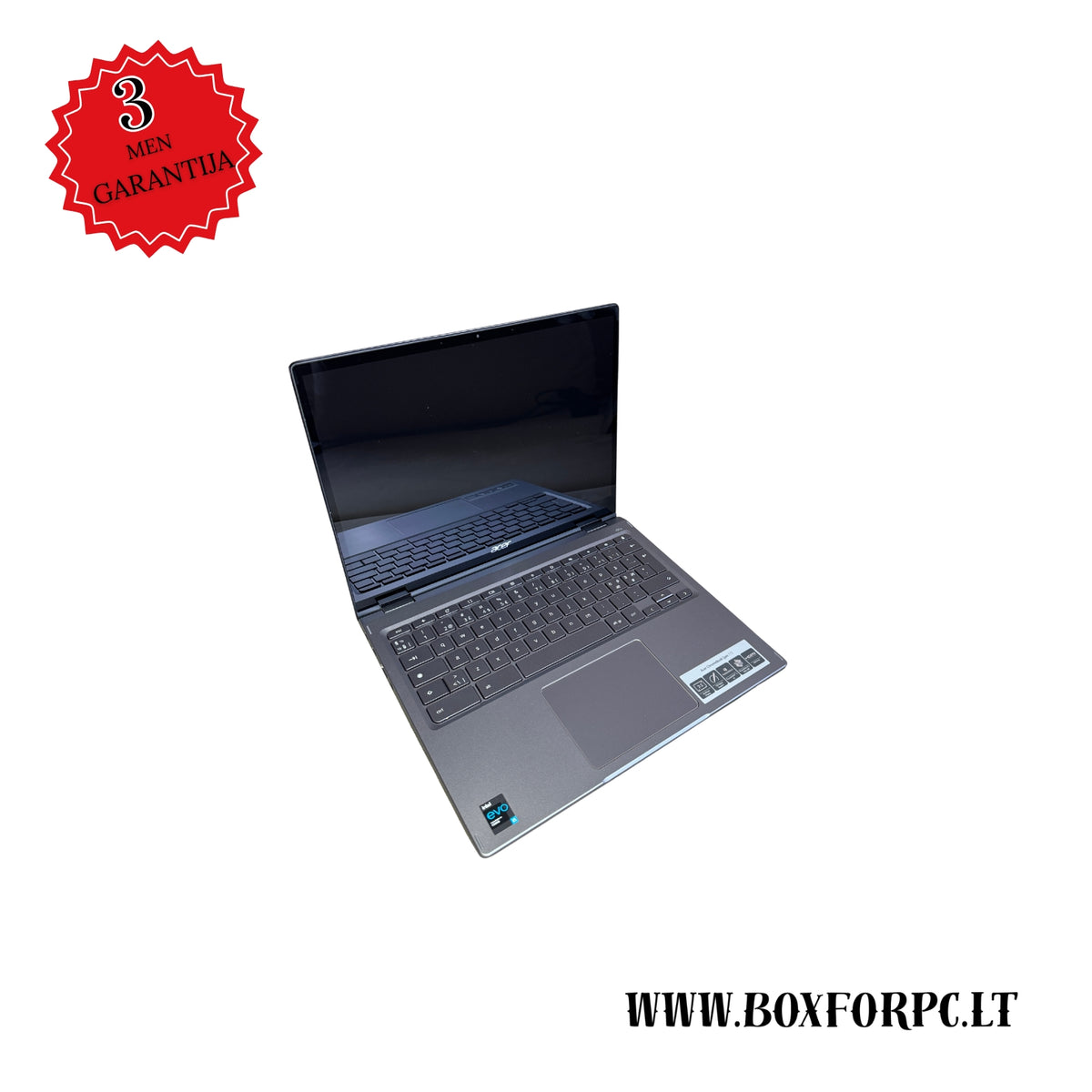 Acer Chromebook Spin 713 i5 11 kartos atidarytas, 13.5 colių QHD lietimui jautrus ekranas