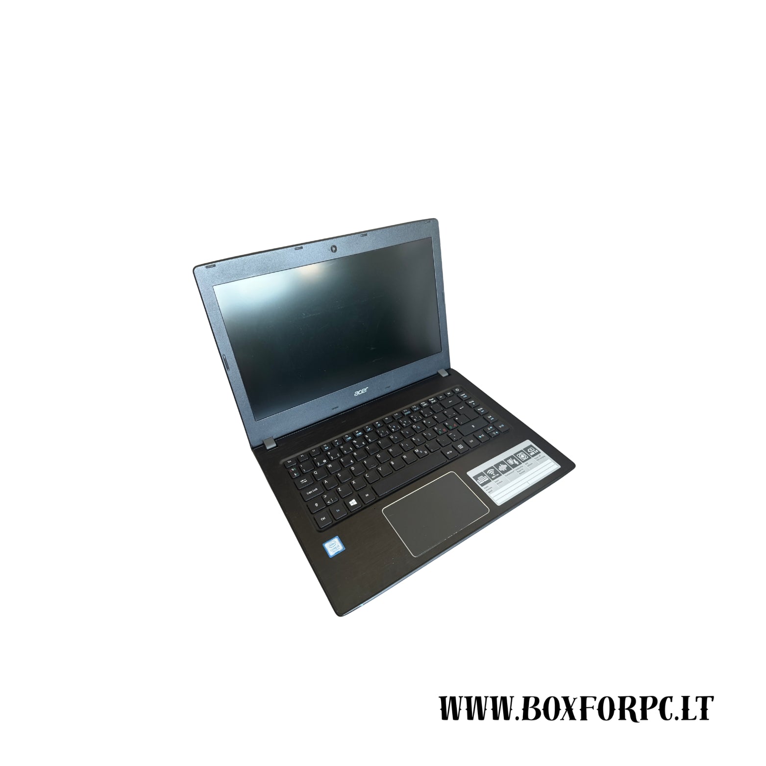 Acer Aspire E5-475 | i3-7130U | 8GB RAM | 256GB SSD | Biuro klasės nešiojamas kompiuteris.
