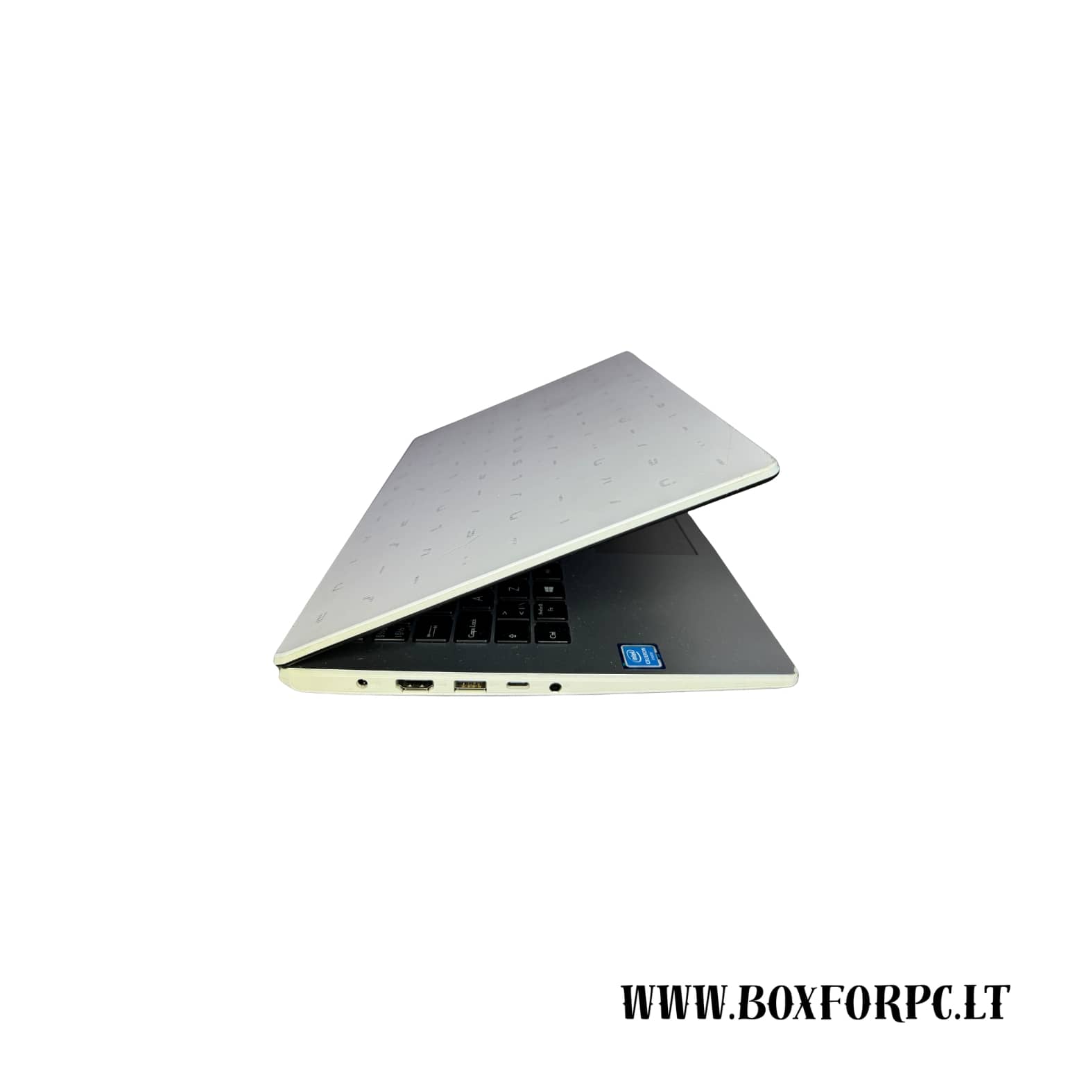 Asus E410M dešinė pusė su jungtimis