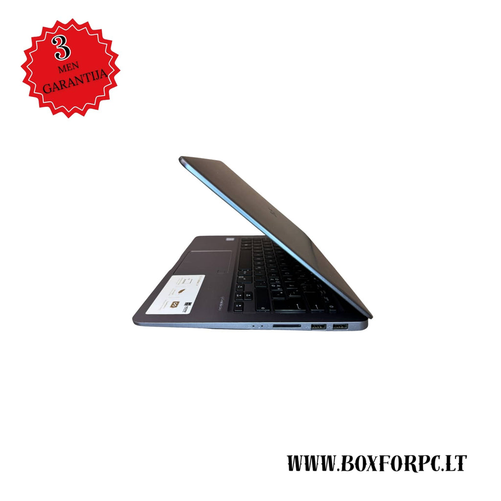 ASUS S410U kairė pusė su USB