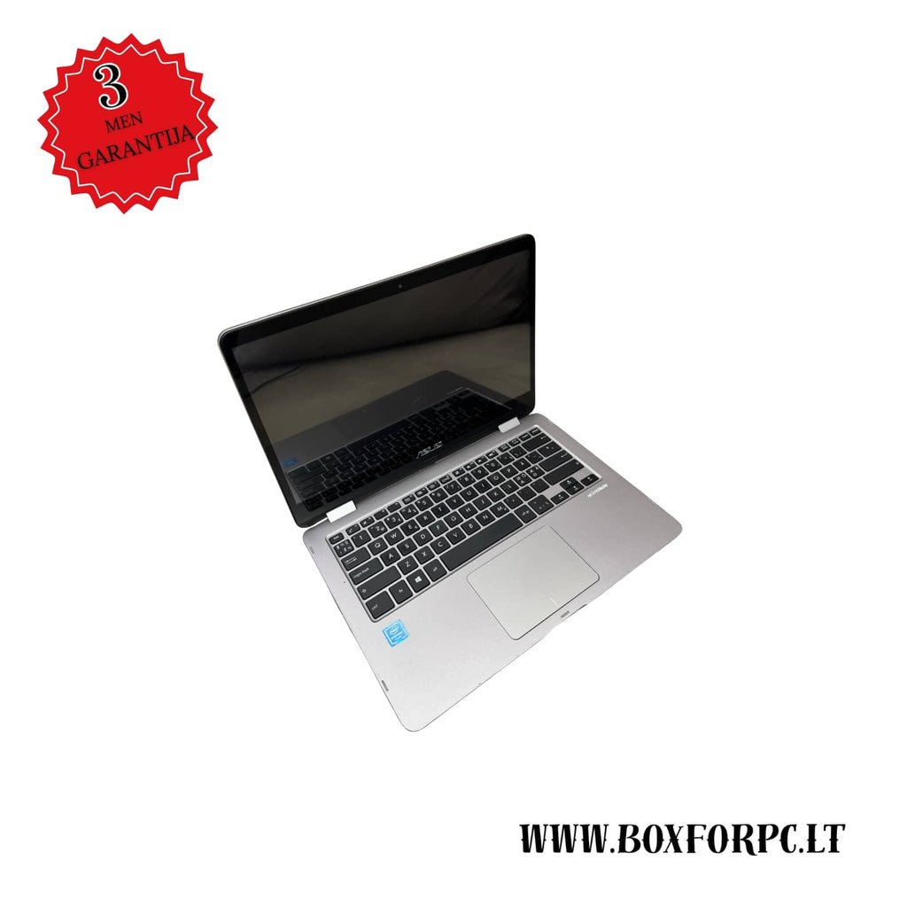 ASUS Vivobook Flip TP401N atidarytas nešiojamas kompiuteris 14″ su Pentium N4200, 4GB RAM, 128GB SSD