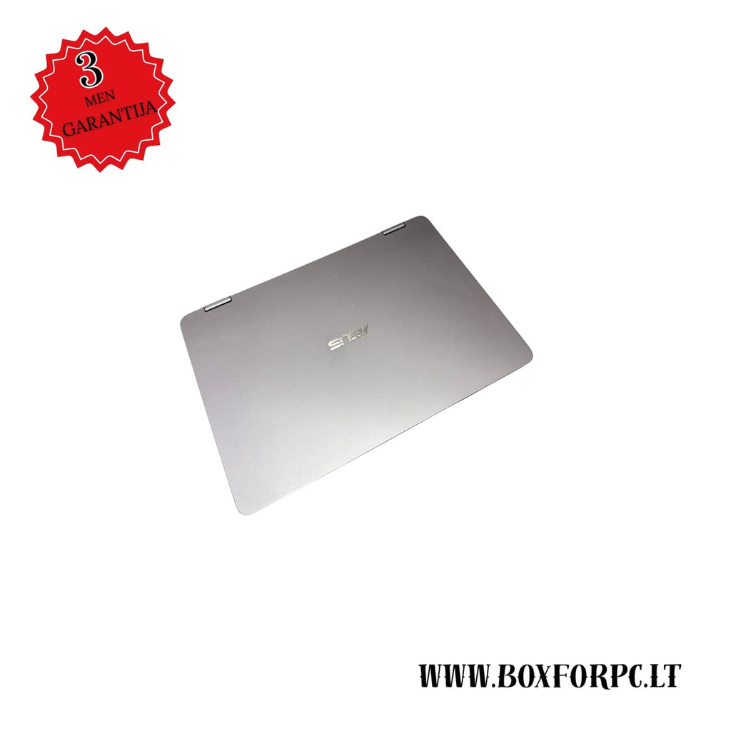 ASUS Vivobook Flip TP401N uždarytas nešiojamas kompiuteris, sidabrinis korpusas, atnaujintas