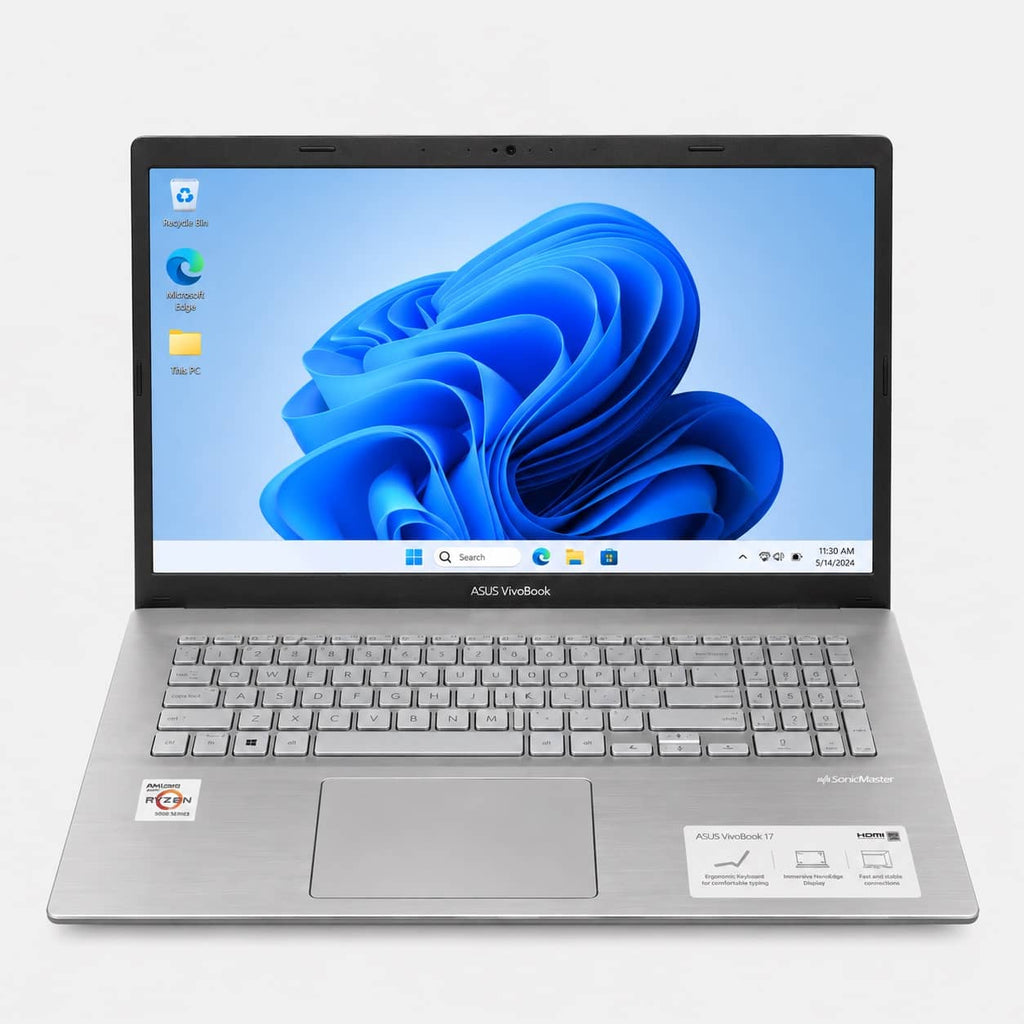 ASUS VivoBook X712DAP AMD Athlon Silver 3050U atidarytas, 17.3 colių FHD ekranas