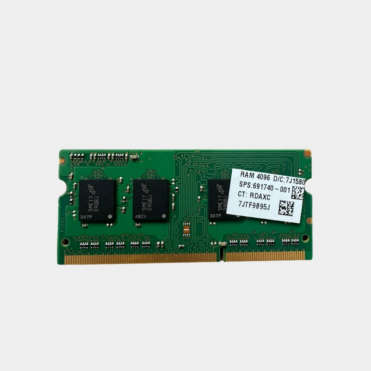 Kingston nešiojamo kompiuterio RAM 4GB DDR3 1600 MHz modulis