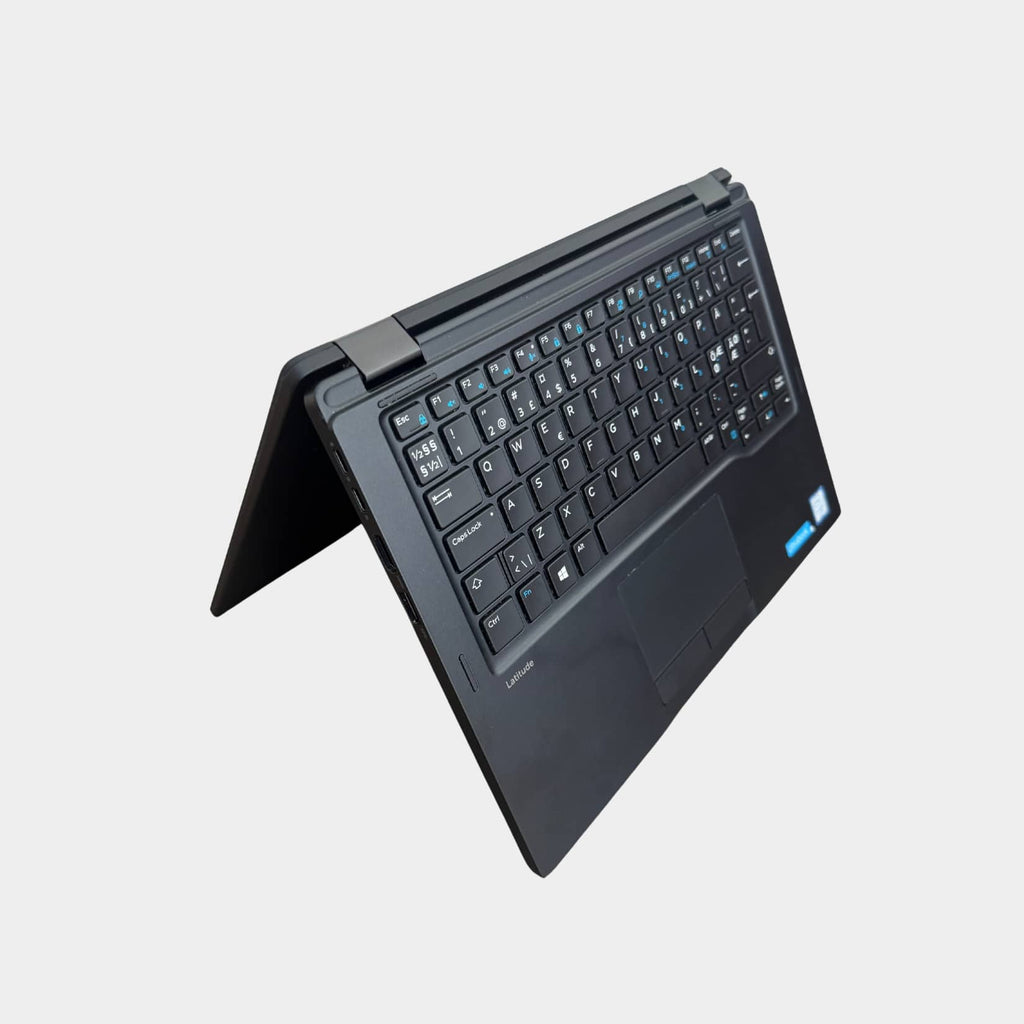  Dell Latitude 5289 2-in-1 vaizdas iš šono, transformuojamas korpusas 