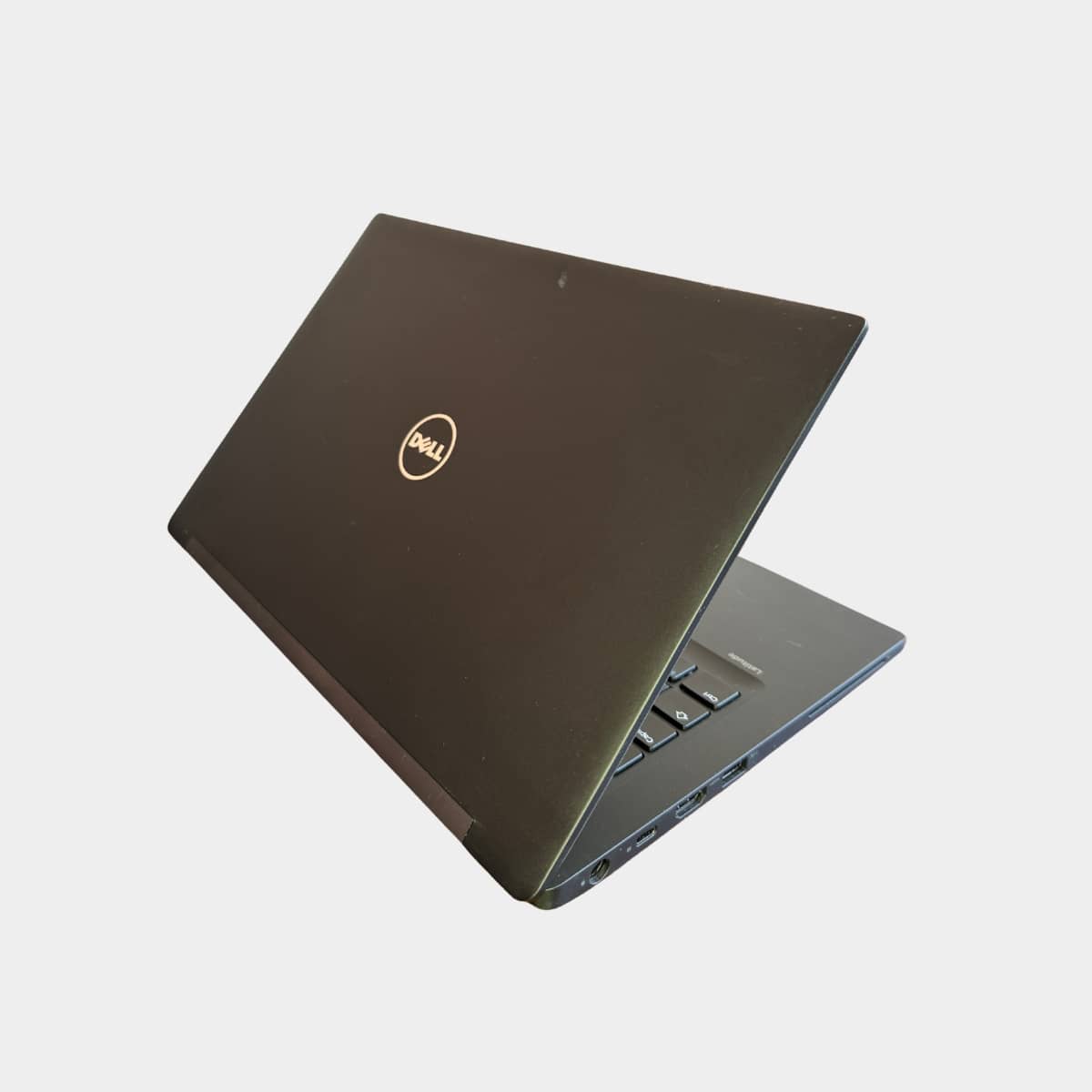 Dell Latitude 7280 dešinė pusė, USB ir LAN jungtys