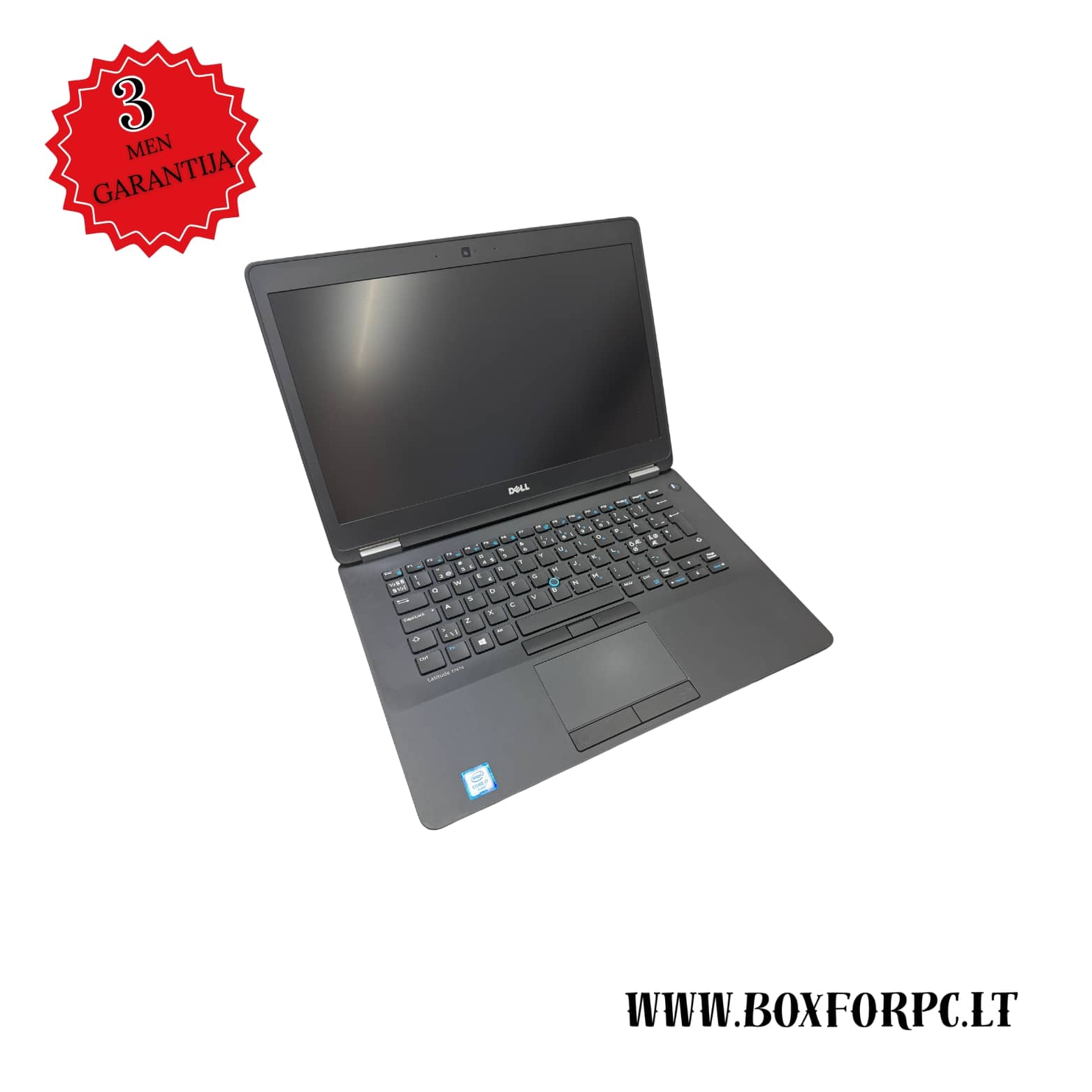Dell Latitude 7470 | i7 6-os kartos | 8GB RAM | 256GB SSD | Verslo klasės nešiojamas kompiuteris