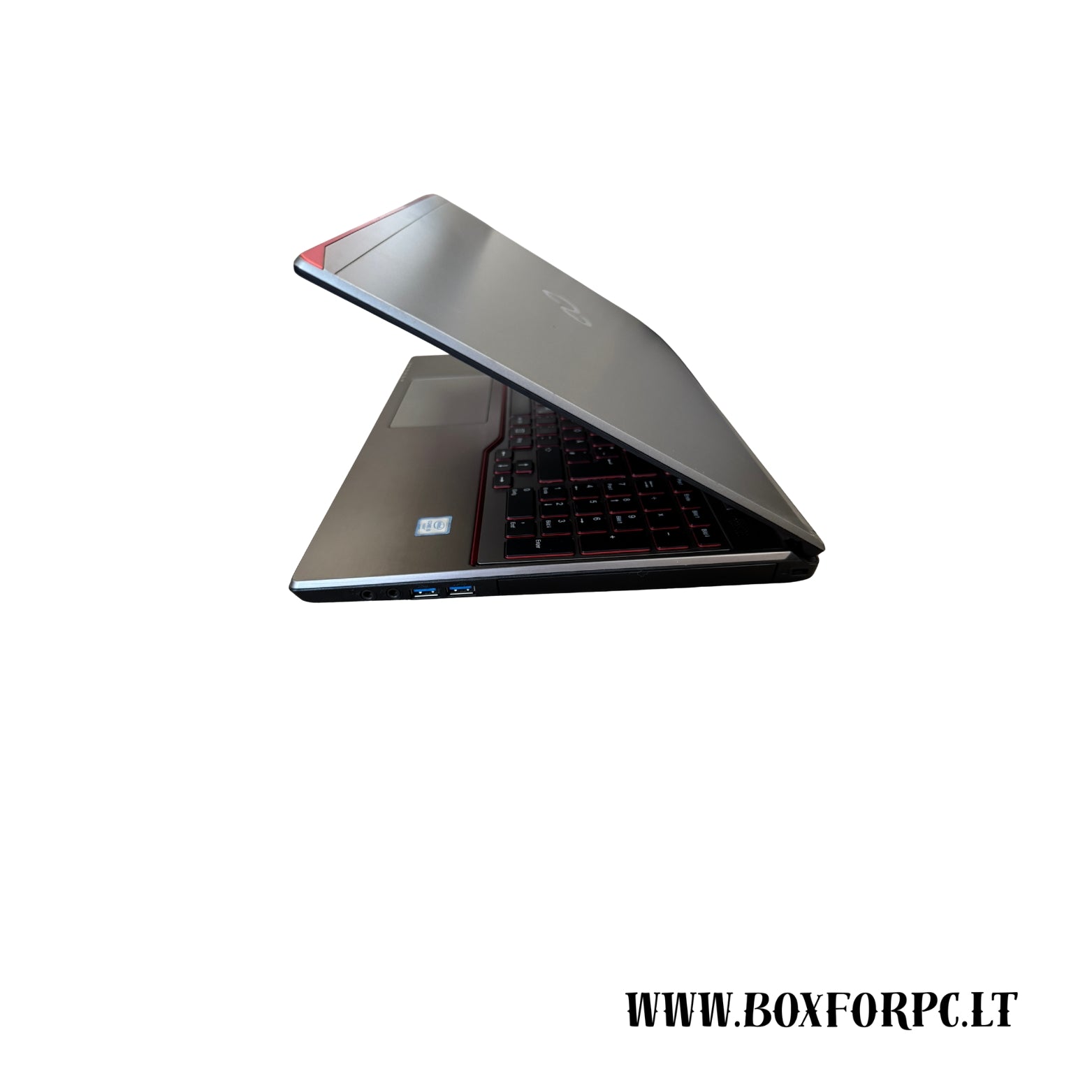 Fujitsu Lifebook E756 | i5 | 8GB RAM | 128GB SSD | Verslo klasės nešiojamas kompiuteris