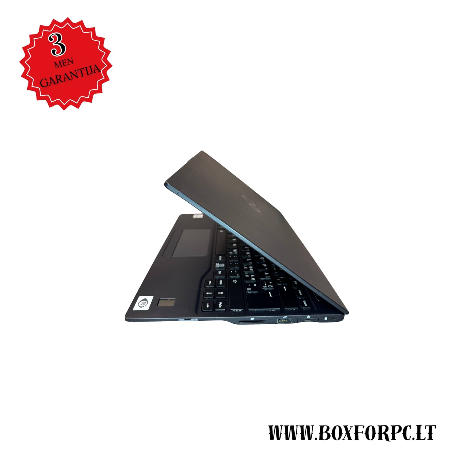 Fujitsu Lifebook U9310 kairė pusė su USB