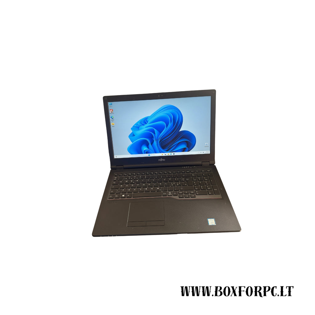 Fujitsu LifeBook E459 | i5 8-os kartos | 8 GB RAM | 256 GB SSD | Windows 11 | Verslo klasės nešiojamas kompiuteris |SU DEFEKTU|