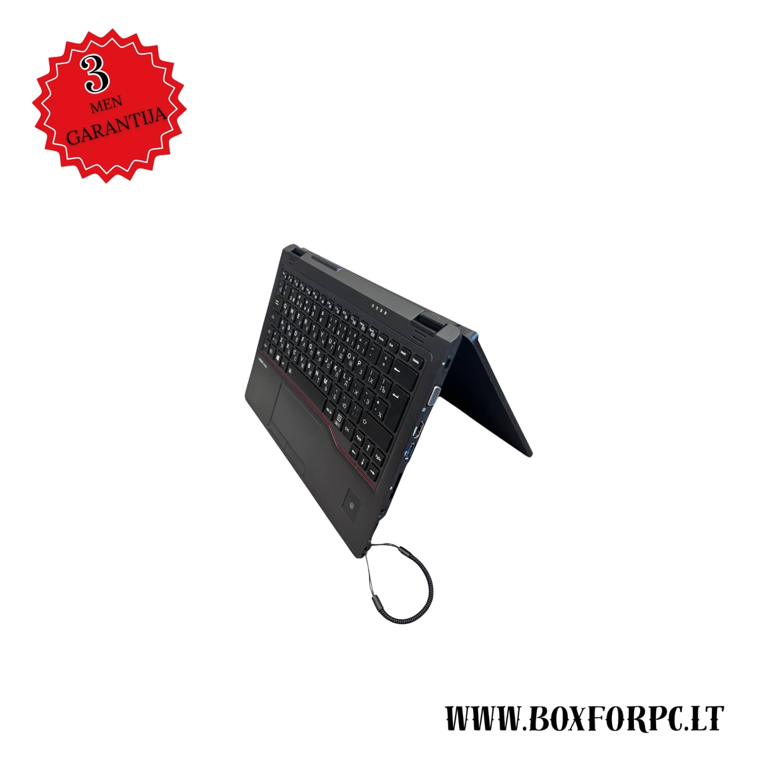 Fujitsu LifeBook U729x | i5 8-os kartos | 8GB RAM | 512GB SSD | Verslo klasės Ultrabook 2-in-1