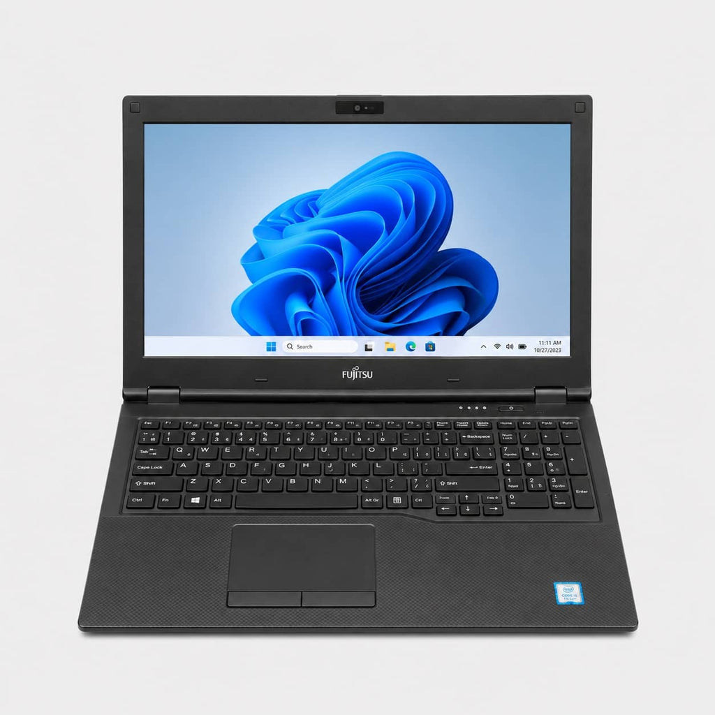 Fujitsu LifeBook E459 i5-8250U atidarytas, 15.6 colių FHD ekranas