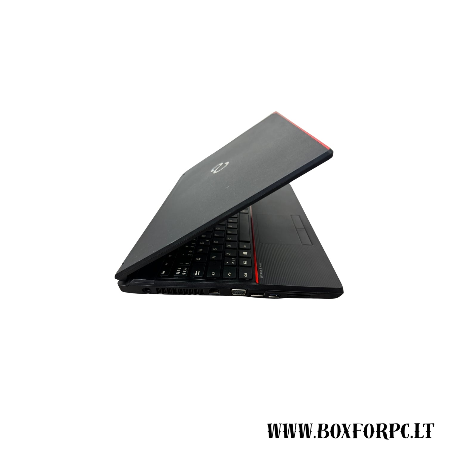 Fujitsu LifeBook E557 | i5 7-os kartos | 8 GB RAM | 240 GB SSD | Windows 11 | Verslo klasės nešiojamas kompiuteris