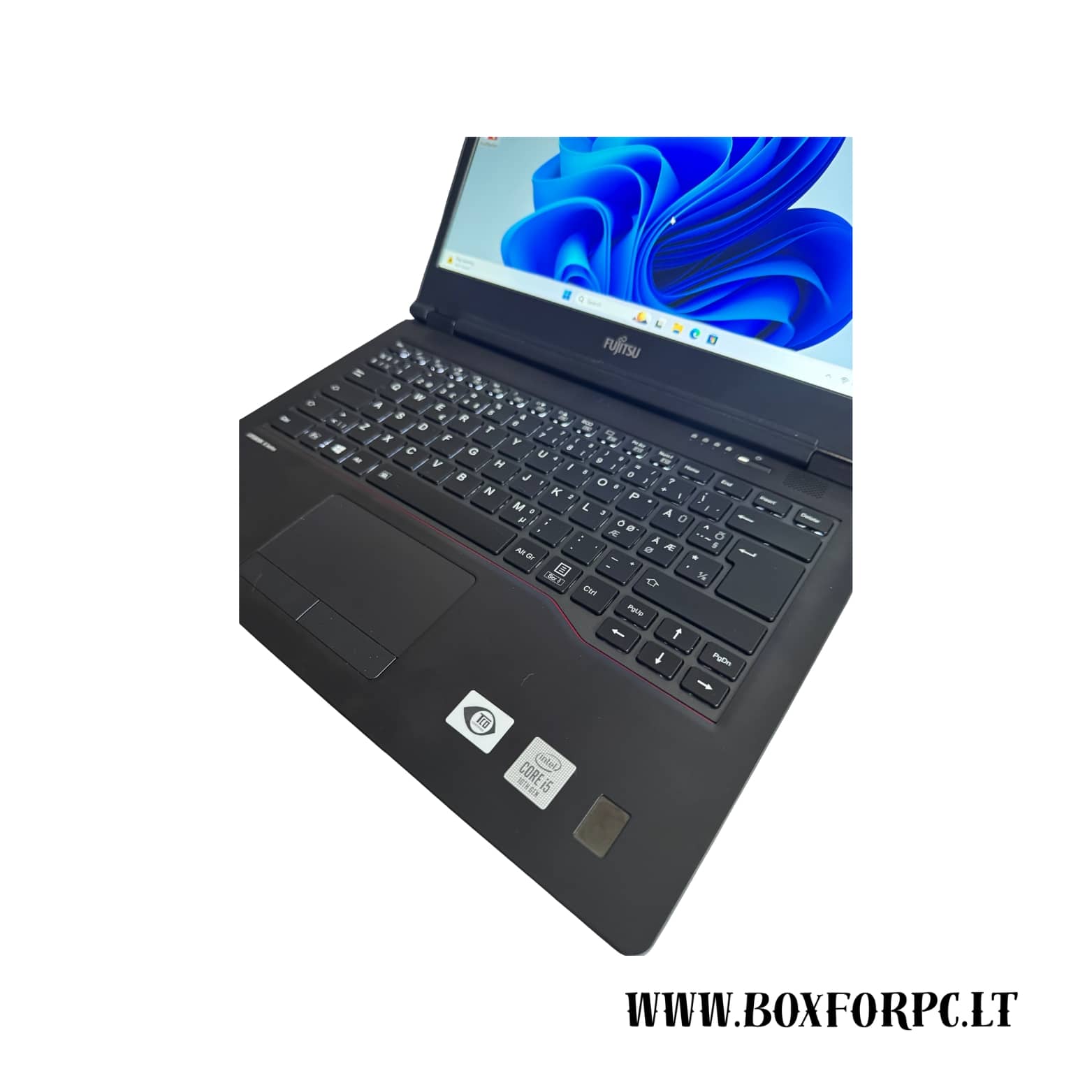 Fujitsu LifeBook U7410 | i5-10210U | 8GB RAM | 128GB SSD | Windows 11 | Verslo klasės nešiojamas kompiuteris|SU DEFEKTU|