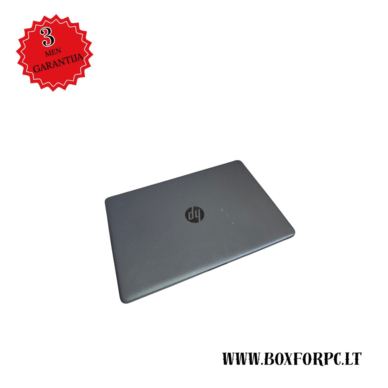 HP 250 G6 i3-7020U 8GB RAM 128GB SSD – universalus nešiojamas kompiuteris, vaizdas uždarytas