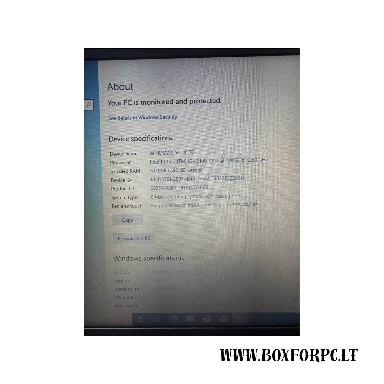 HP EliteBook 850 G1 | i5-4300U | 8GB RAM | 128GB SSD | Verslo klasės nešiojamas kompiuteris