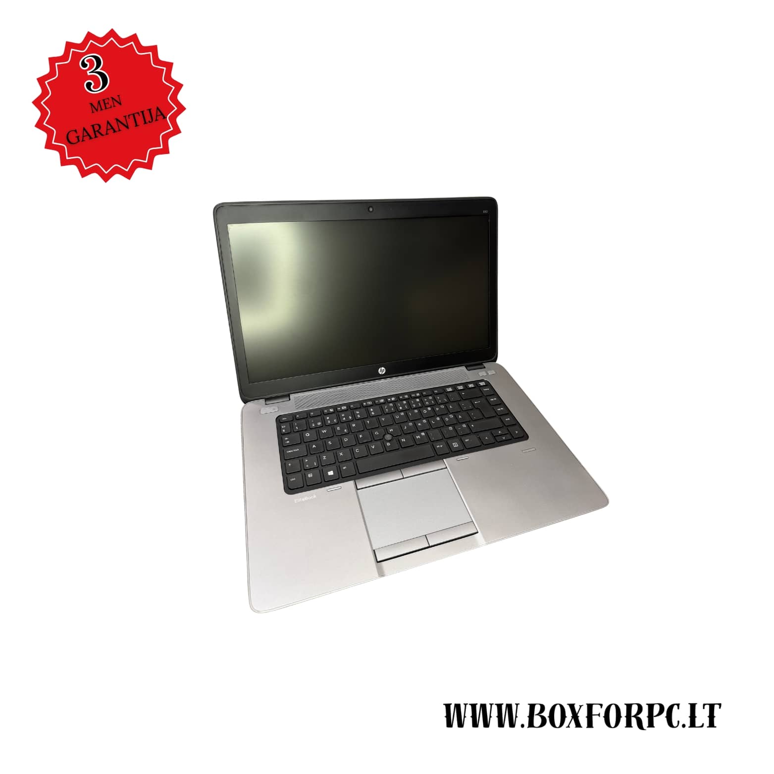 HP EliteBook 850 G2 atnaujintas nešiojamas kompiuteris su Intel Core i5, 16GB RAM ir 15,6 colių
