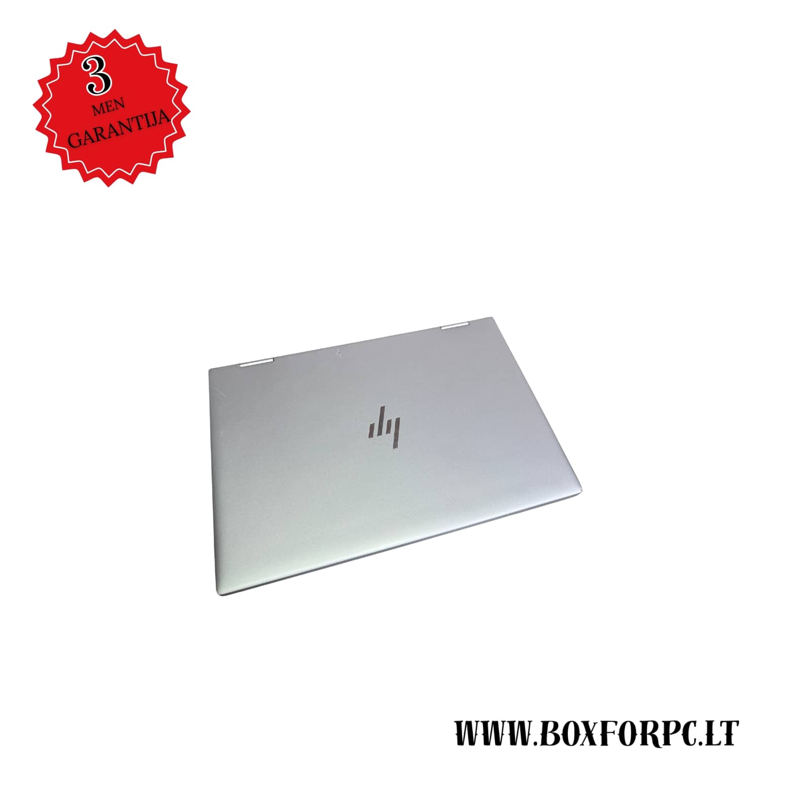 HP EliteBook x360 830 G8 uždarytas, plonas verslo klasės korpusas