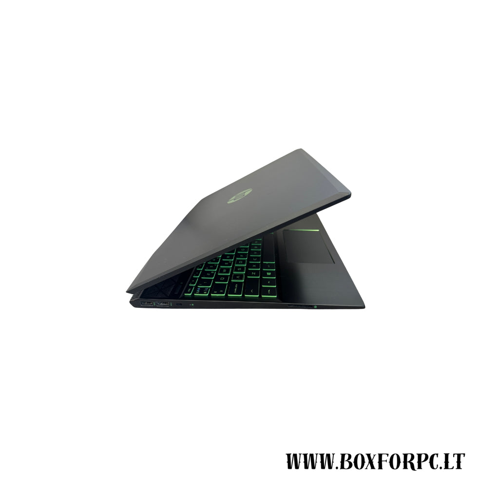 HP Pavilion Gaming 15-cx0004no | i7 8-os kartos | 16 GB RAM | 256 GB SSD | GTX 1060 Max-Q | Windows 11 | Žaidimų klasės nešiojamas kompiuteris