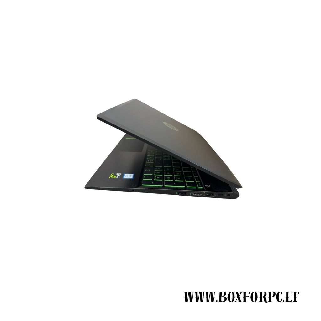 HP Pavilion Gaming 15-cx0004no | i7 8-os kartos | 16 GB RAM | 256 GB SSD | GTX 1060 Max-Q | Windows 11 | Žaidimų klasės nešiojamas kompiuteris