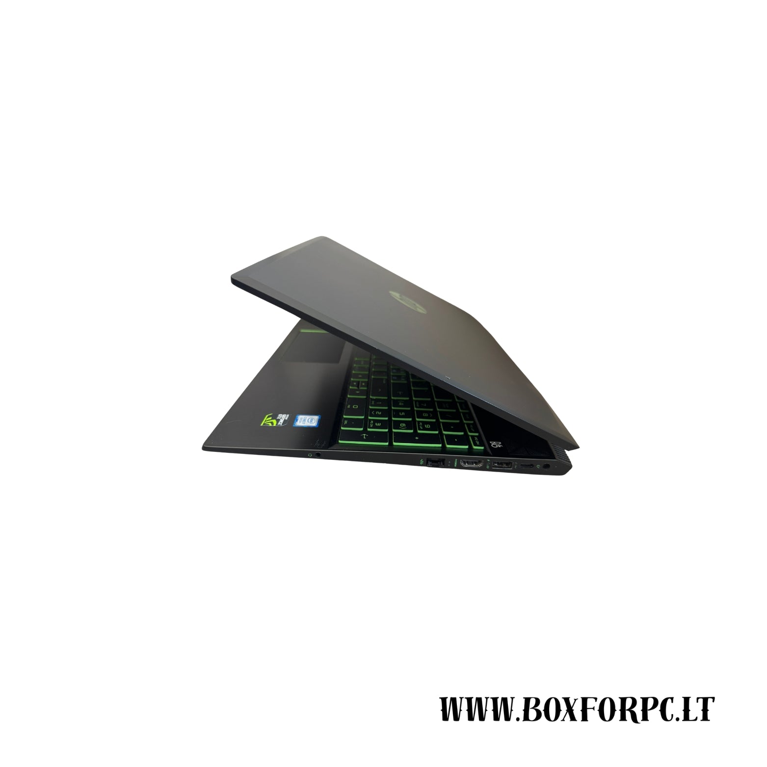HP Pavilion Gaming 15-cx0004no | i7 8-os kartos | 16 GB RAM | 256 GB SSD | GTX 1060 Max-Q | Windows 11 | Žaidimų klasės nešiojamas kompiuteris