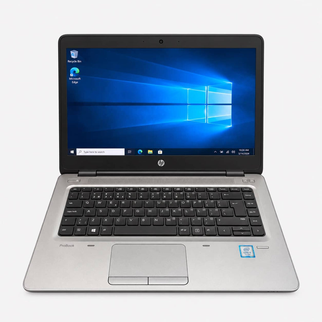 HP ProBook 640 G3 Intel Core i5-7200U su 14 colių ekranu.