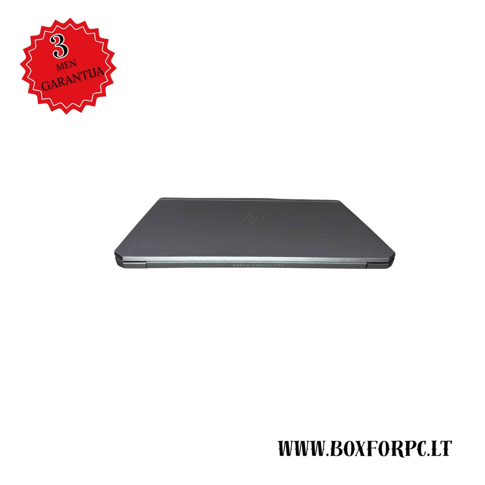 HP ZBook 15 G6 vaizdas is galo