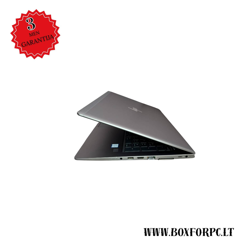 HP ZBook 15u G5 kairė pusė, USB-C, HDMI ir LAN jungtys