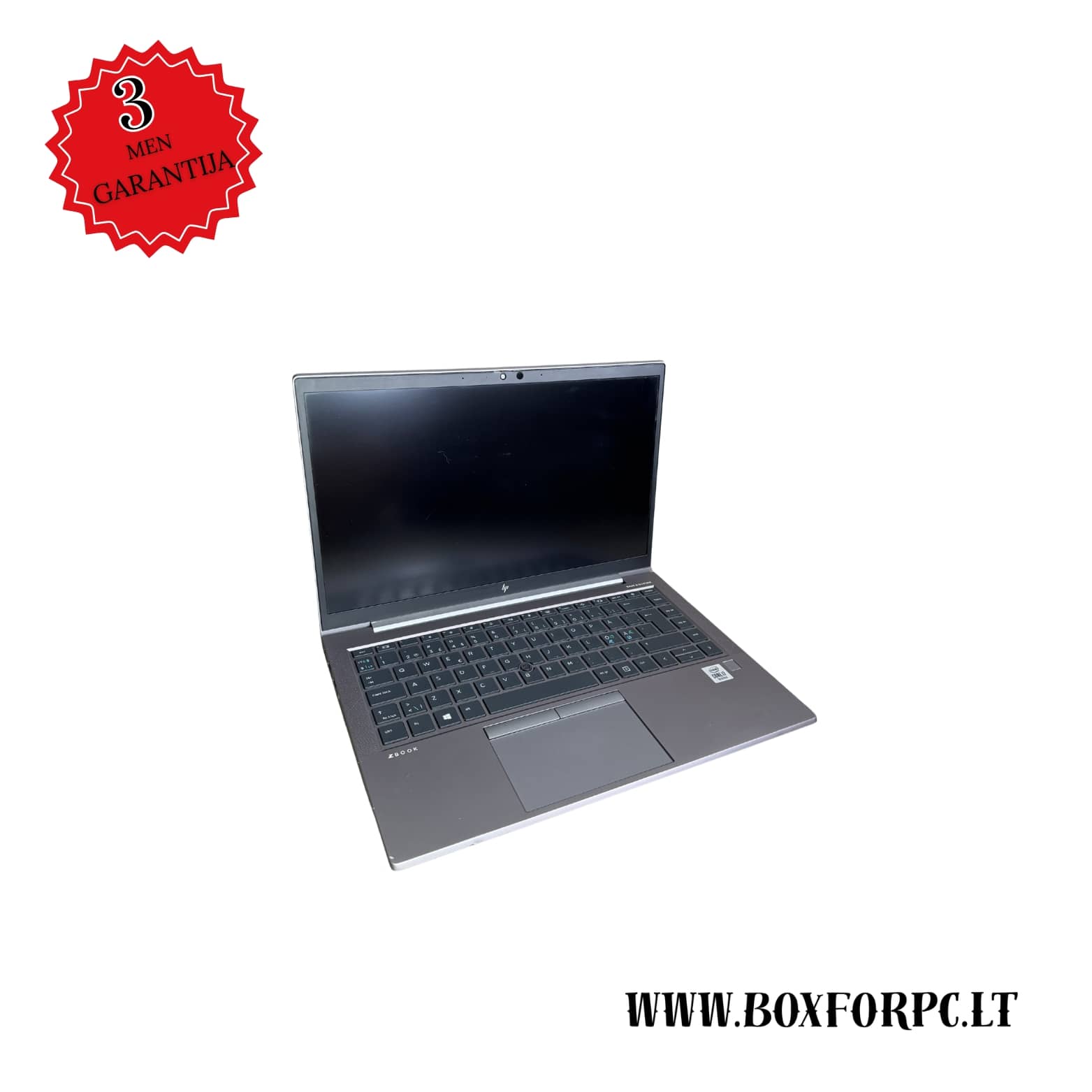 HP ZBook Firefly 14 G7 i7-10510U mobilioji darbo stotis atidaryta, 14 colių FHD ekranas, apšviesta klaviatūra