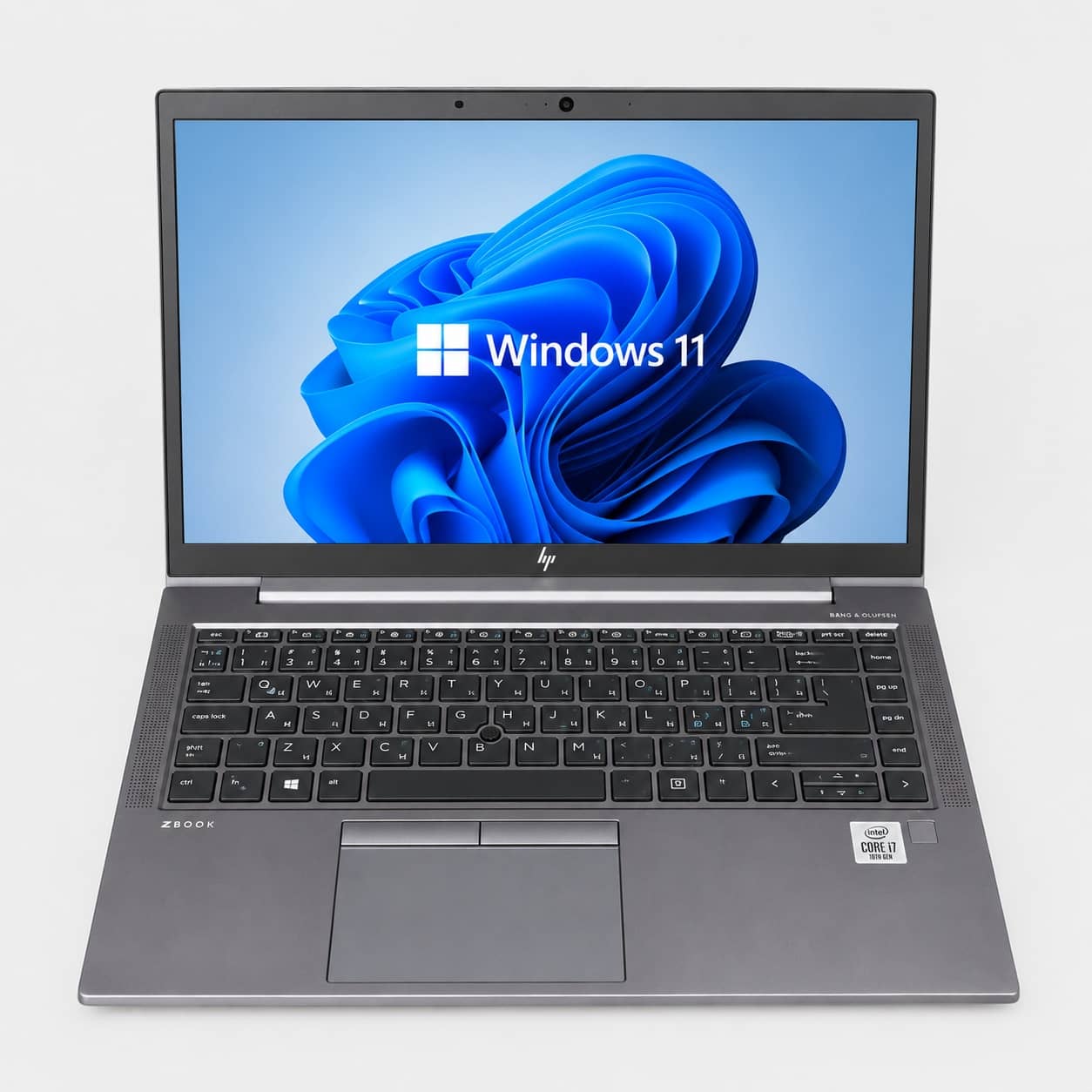 HP ZBook Firefly 14 G7 i7-10510U mobilioji darbo stotis atidaryta, 14 colių FHD ekranas, apšviesta klaviatūra