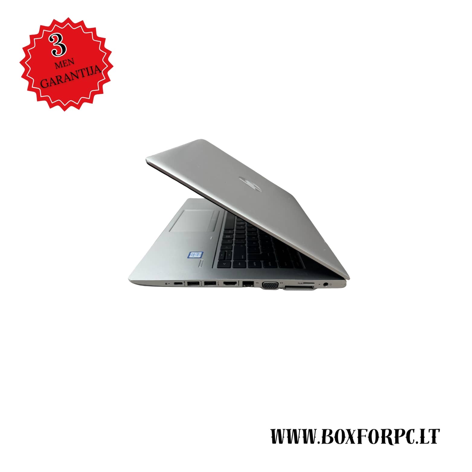 Patikimas ir tvirtas HP ProBook 640 G4  kaire puse
