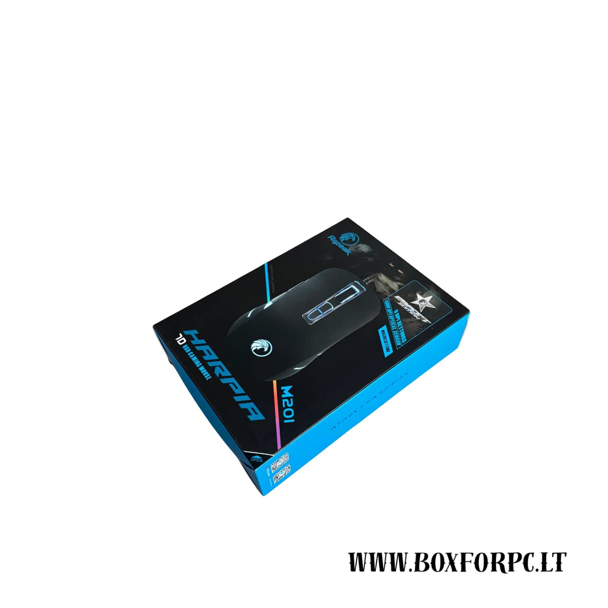 Razeak HARPIA RGB Gaming Mouse M201 | 6 mygtukai |
