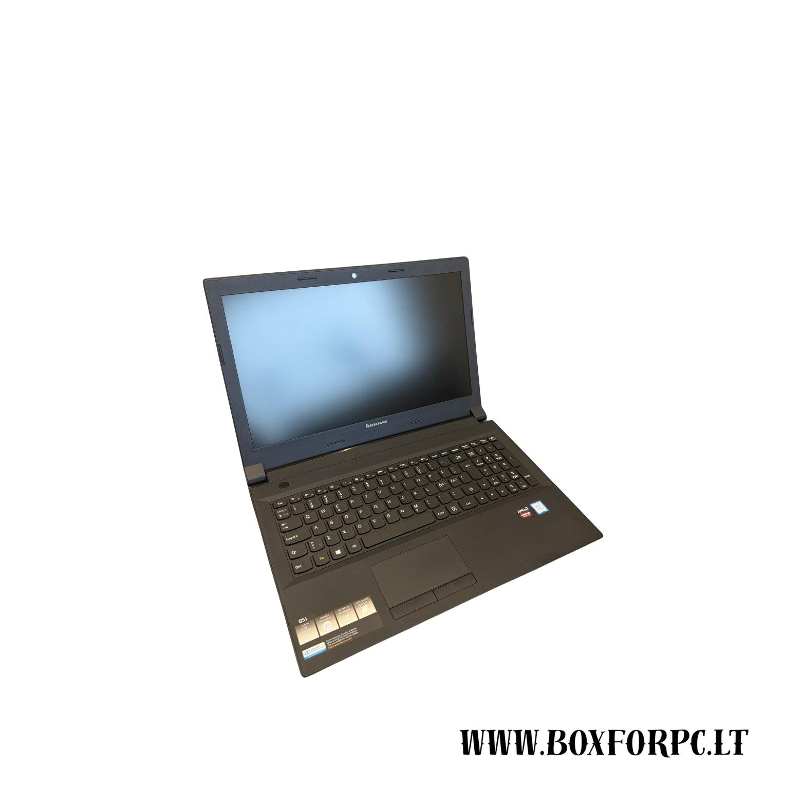 Lenovo B51-80 | i7-6500U | AMD Radeon R5 330 | 16 GB RAM | 256 GB SSD | Biuro klasės nešiojamas kompiuteris | Windows 10