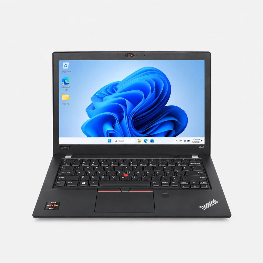 Lenovo ThinkPad A285 Ryzen 5 Pro 2500U atidarytas, 12.5 colių ekranas