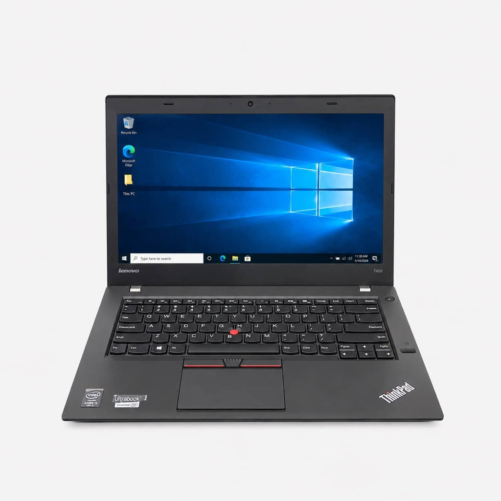 Lenovo ThinkPad T450 i7-5600U atidarytas, 14 colių ekranas