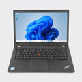 Lenovo ThinkPad T480s i7-8650U atidarytas, 14 colių FHD lietimui jautrus ekranas