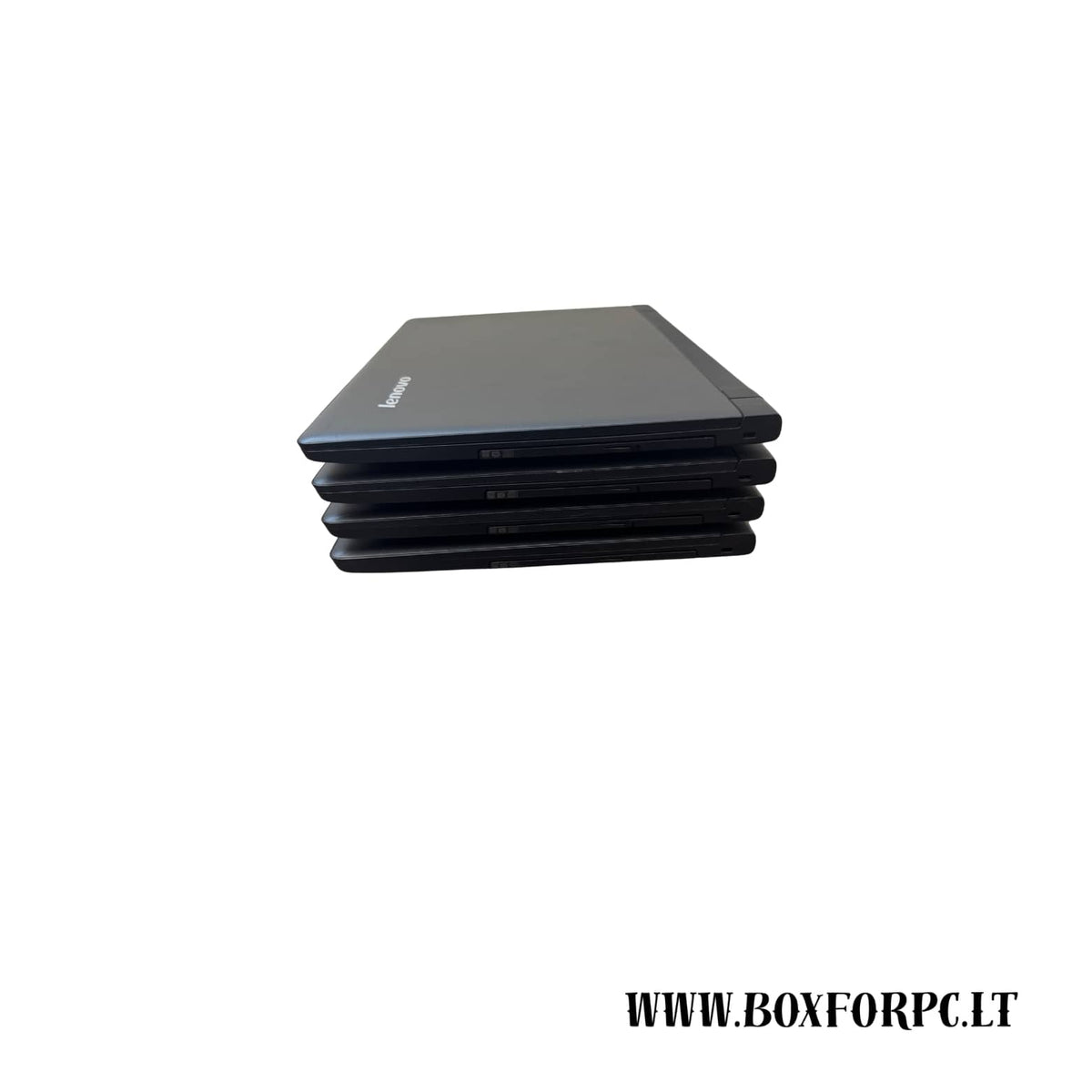 Комплект из 4 ноутбуков Lenovo B50-10 с процессором Celeron N2840, 4–8 ГБ оперативной памяти и SSD-накопителем 128 ГБ. 