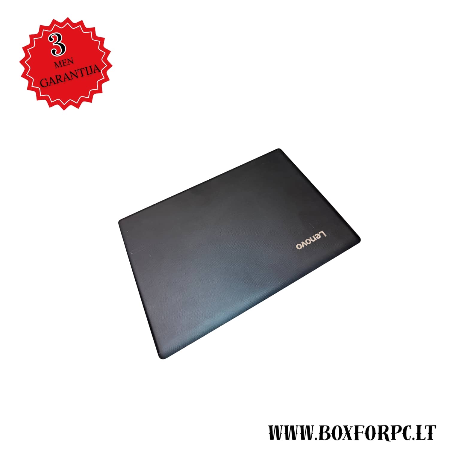 Lenovo IdeaPad 110-15IBR uždarytas nešiojamas kompiuteris, juodas korpusas, atnaujintas