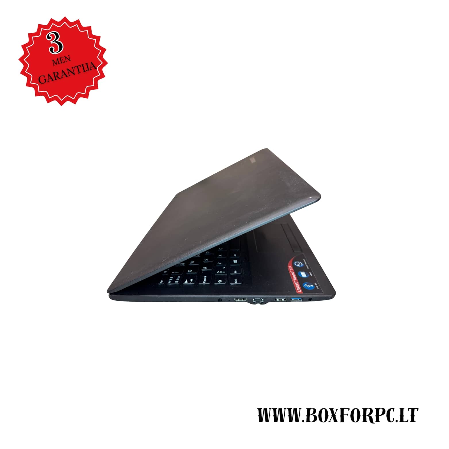 Lenovo IdeaPad 110-15IBR dešinė pusė su USB ir ausinių lizdu hdmi