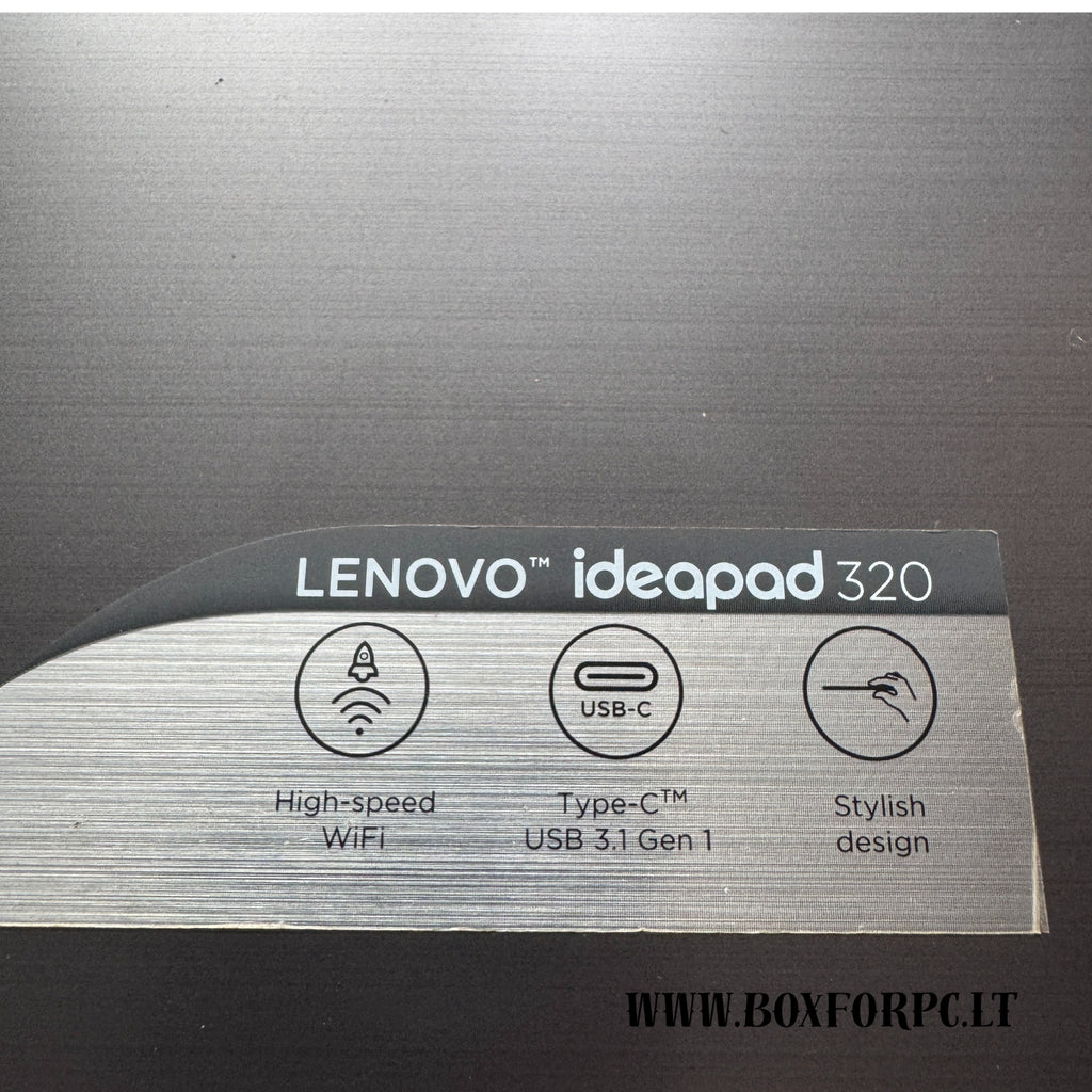 Lenovo Ideapad 320-14 | i3 7-os kartos | 8 GB RAM | 128 GB SSD | Biudžetinis nešiojamas kompiuteris | Defektuotas ekranas, be įkroviklio |SU DEFEKTU|