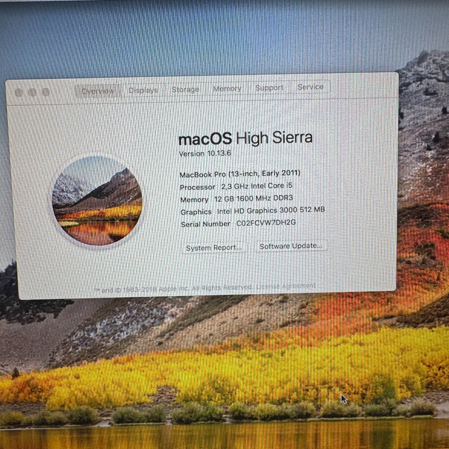 MacBook Pro A1278 | i5 | 12GB RAM | 128GB SSD | SU DEFEKTU|