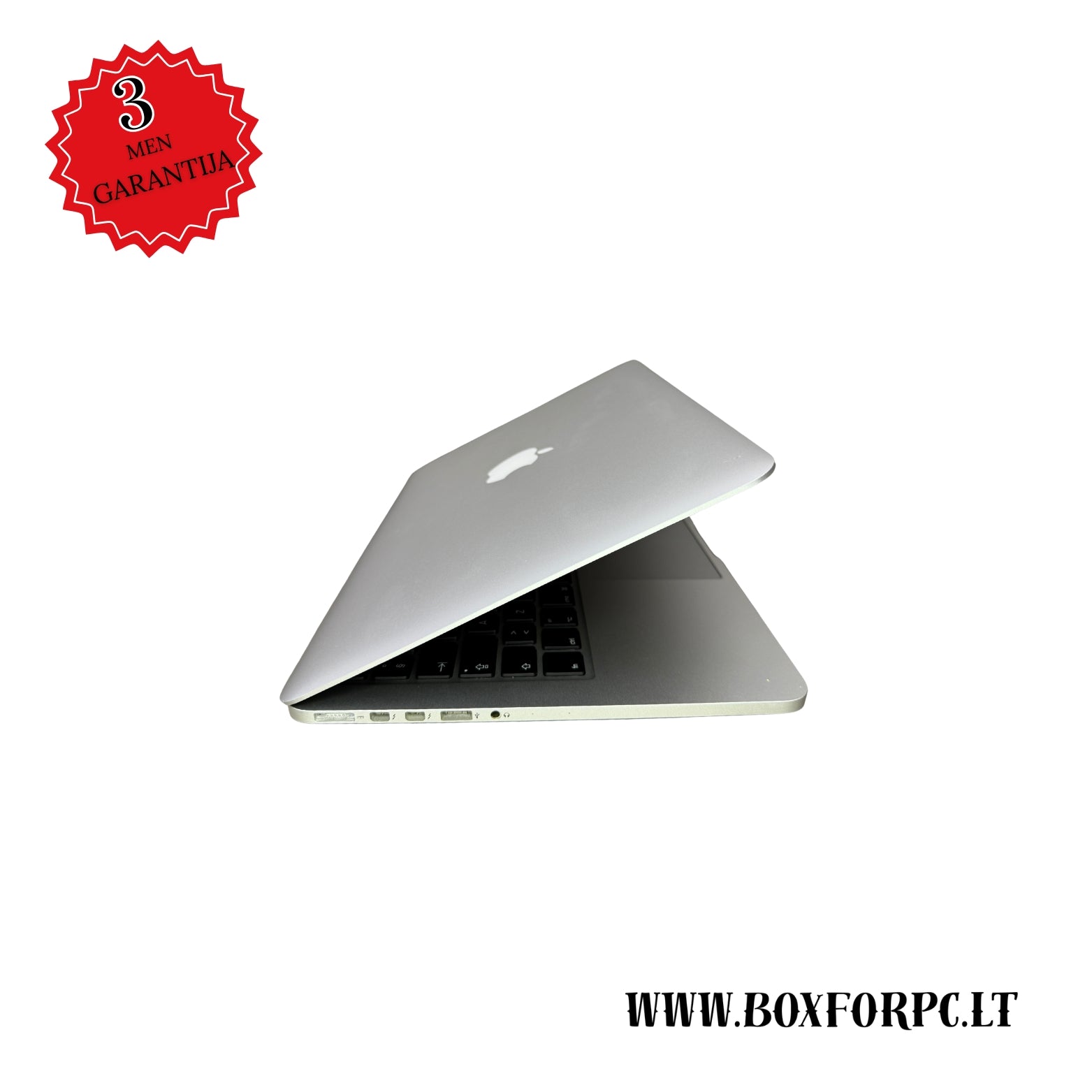 MacBook Pro A1502 dešinė pusė su jungtimis