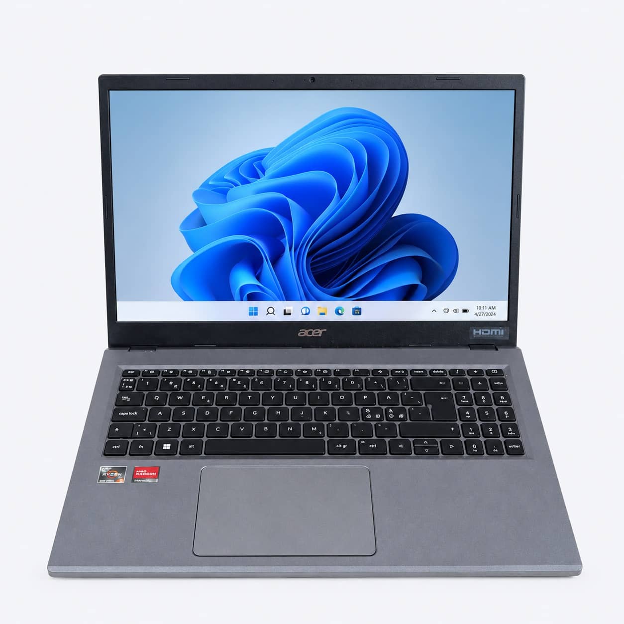 Acer Extensa 15 EX215-23 Ryzen 5 7520U atidarytas, 15.6 colių FHD ekranas