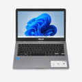 Asus VivoBook E406MA naujas ekspozicinis nešiojamas kompiuteris su Intel Celeron N4000, 4GB RAM ir 14 colių Full HD ekranu