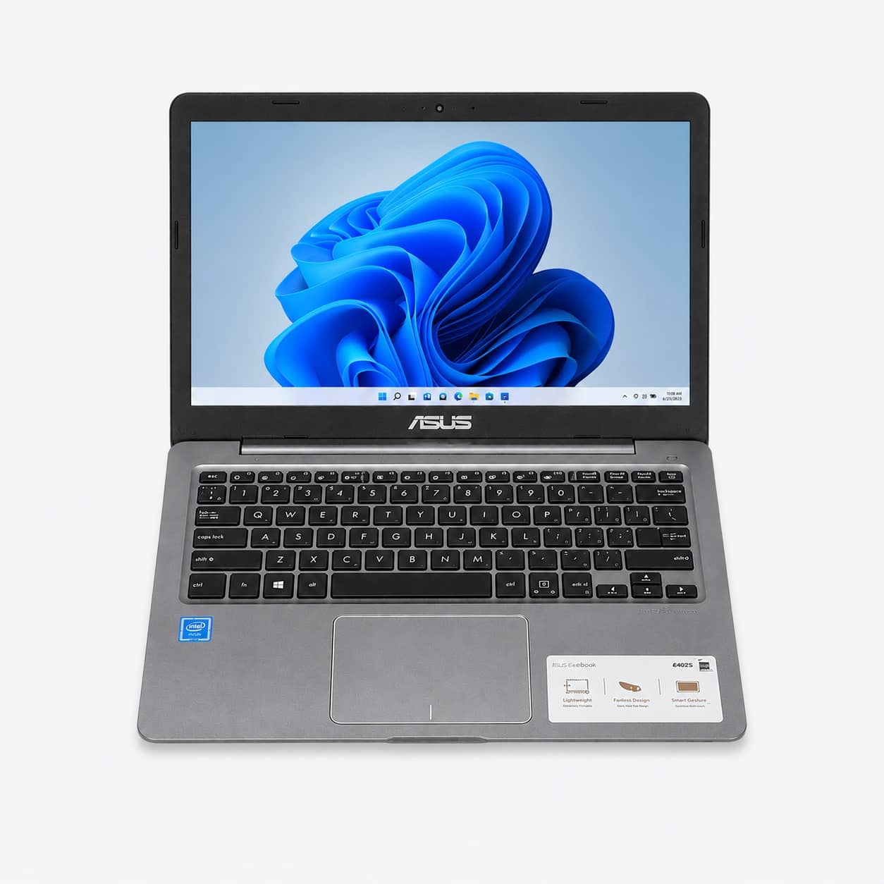 Asus VivoBook E406MA naujas ekspozicinis nešiojamas kompiuteris su Intel Celeron N4000, 4GB RAM ir 14 colių Full HD ekranu